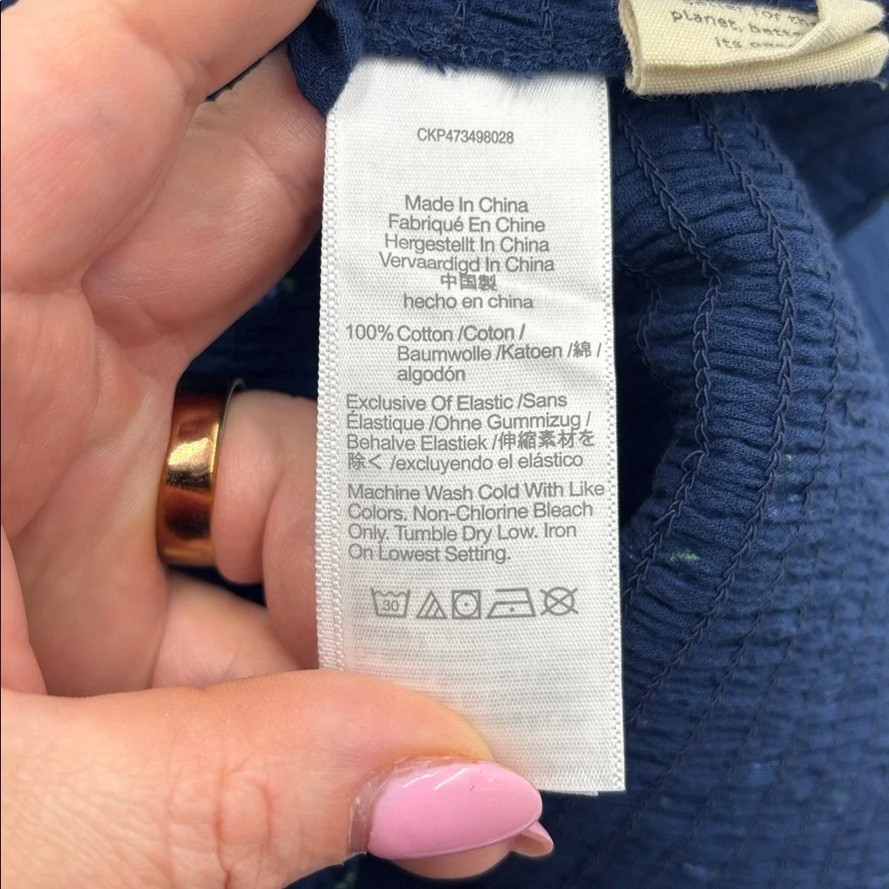 Madewell Lucille Balloon Sleeve Smocked Top